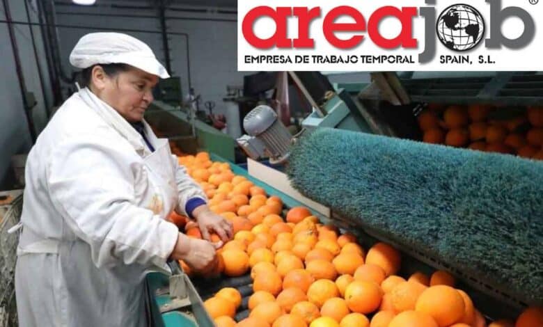 Areajob Spain dispone de 100 vacantes para campaña citrícola