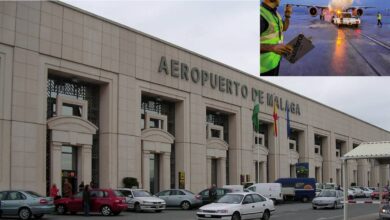 Aeropuerto Malaga personal rampa empleo