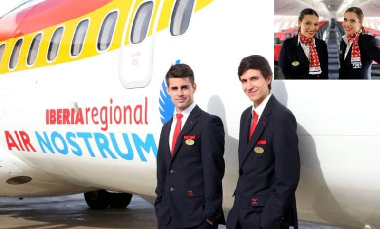 Air Nostrum empleos tripulantes cabina