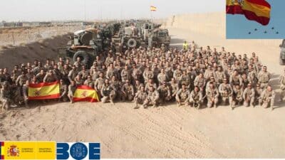 BOE Personal Fuerzas Armadas Espana