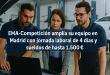 EMA-Competición amplía su equipo en Madrid con jornada laboral de 4 días y sueldos de hasta 1.500€