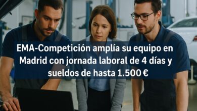 EMA-Competición amplía su equipo en Madrid con jornada laboral de 4 días y sueldos de hasta 1.500€