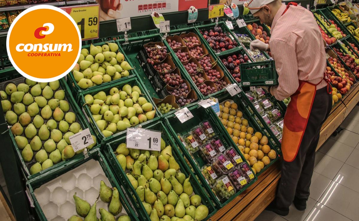 ¡Trabaja en Consum! La cadena de supermercados ofrece más de 32 empleos con excelentes beneficios