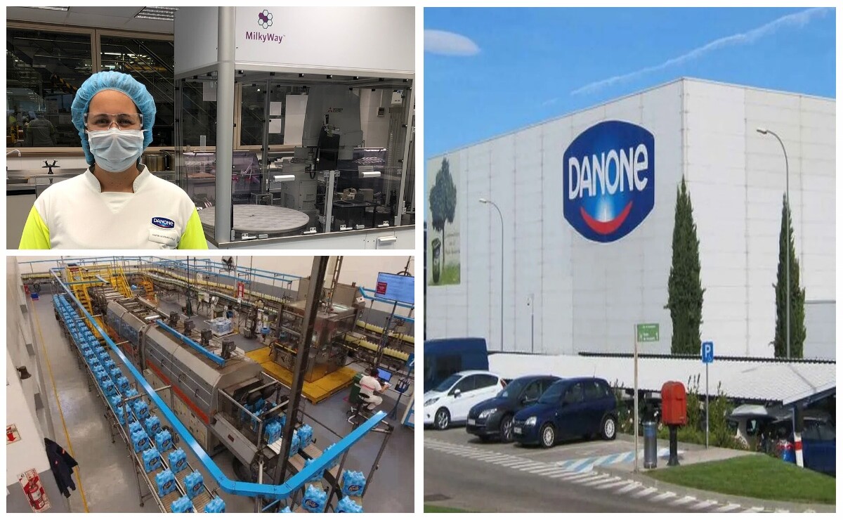 Danone solicita encargados de turno, gerente y otros profesionales