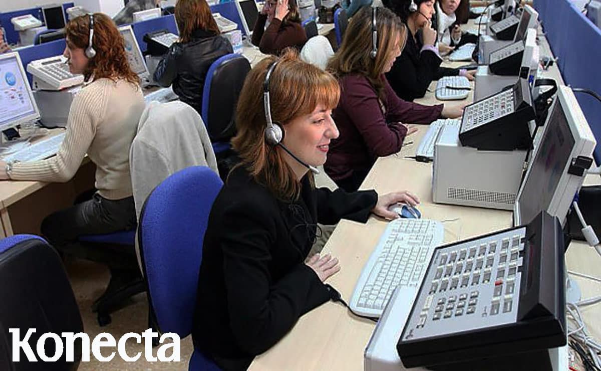 Puesto de empleo para gente SIN EXPERIENCIA: Grupo Konecta necesita 16 teleoperadores en Madrid