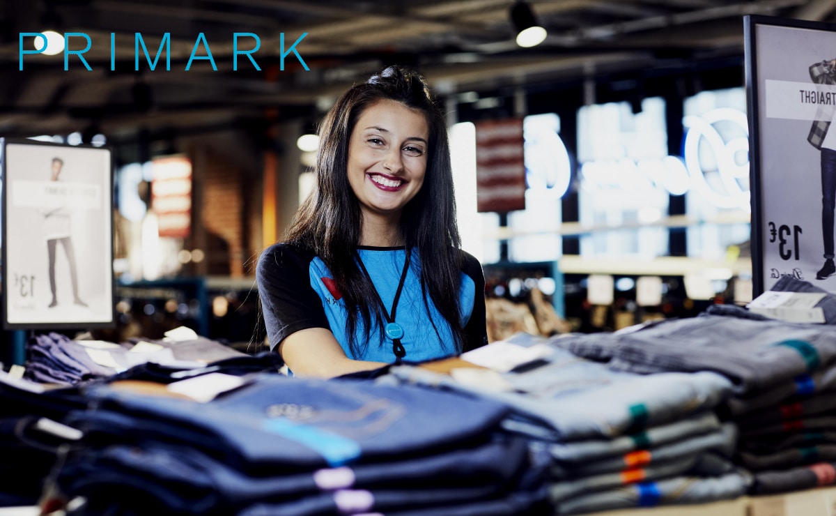 Nuevos empleos en Primark para trabajar en tiendas de centros comerciales