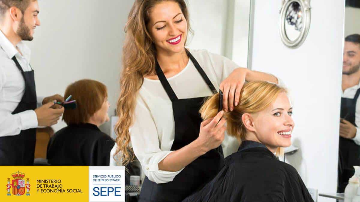 Oportunidad para peluqueros: SEPE anuncia 127 cargos disponibles