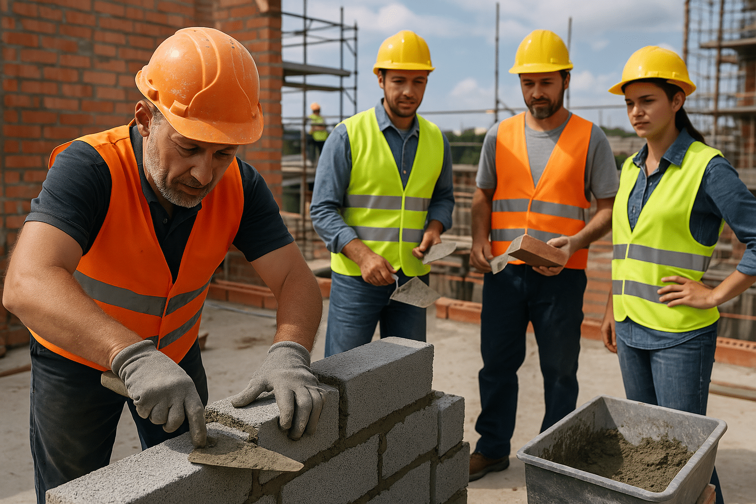 🔨 Se buscan albañiles en toda España: Más de 270 ofertas activas con contrato indefinido y sueldos de hasta 2.500€