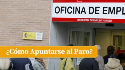 ¿Cómo apuntarse al paro?