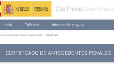 Certificado Antecedentes Penales