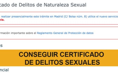 Conseguir Certificado Delito Sexual