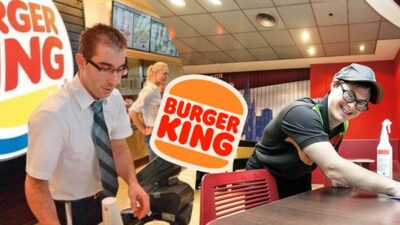 empleados burger king foto