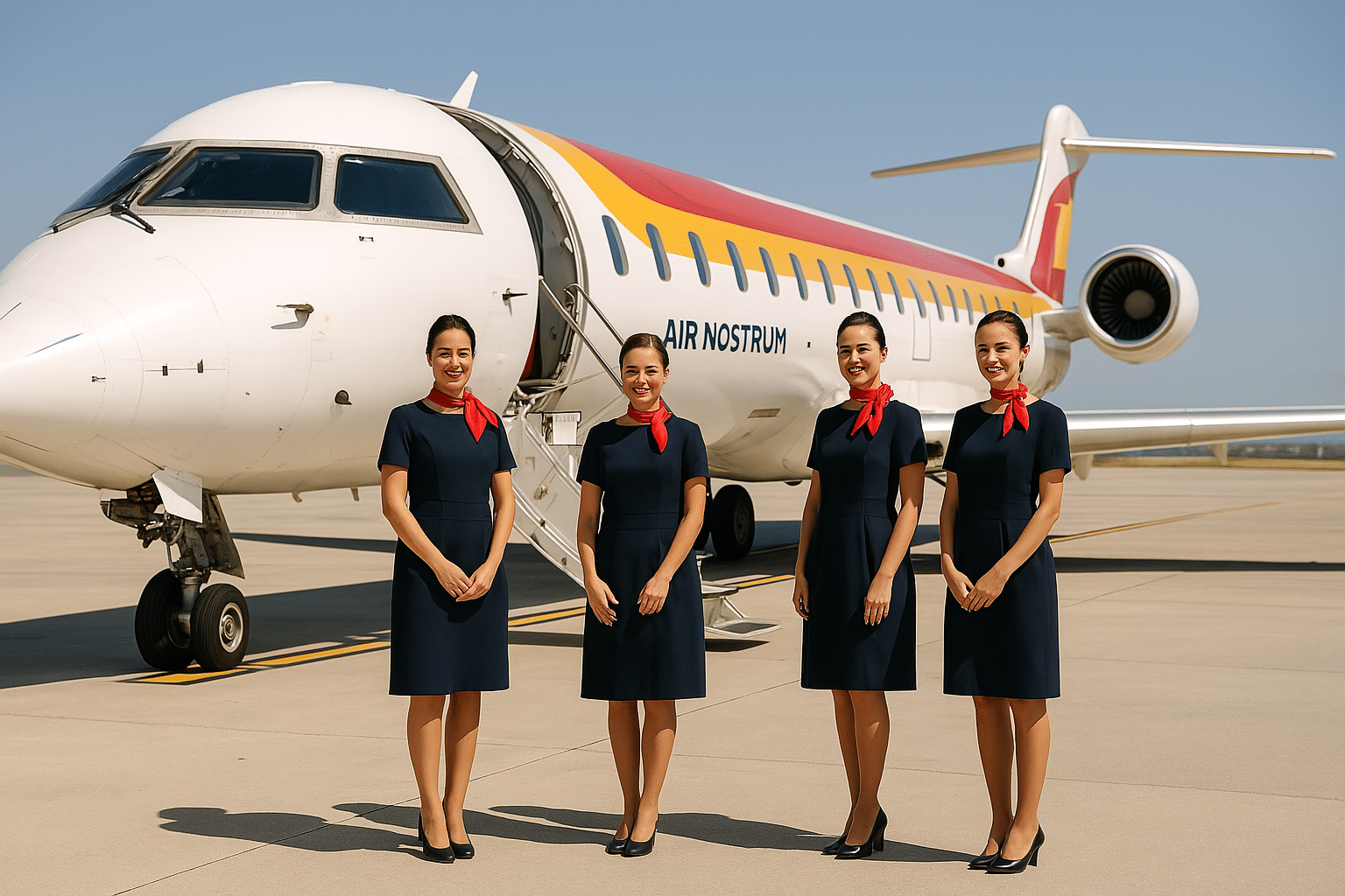 🛫 Air Nostrum busca nuevos Tripulantes de Cabina (TCP) en Madrid y Valencia: requisitos y fechas clave