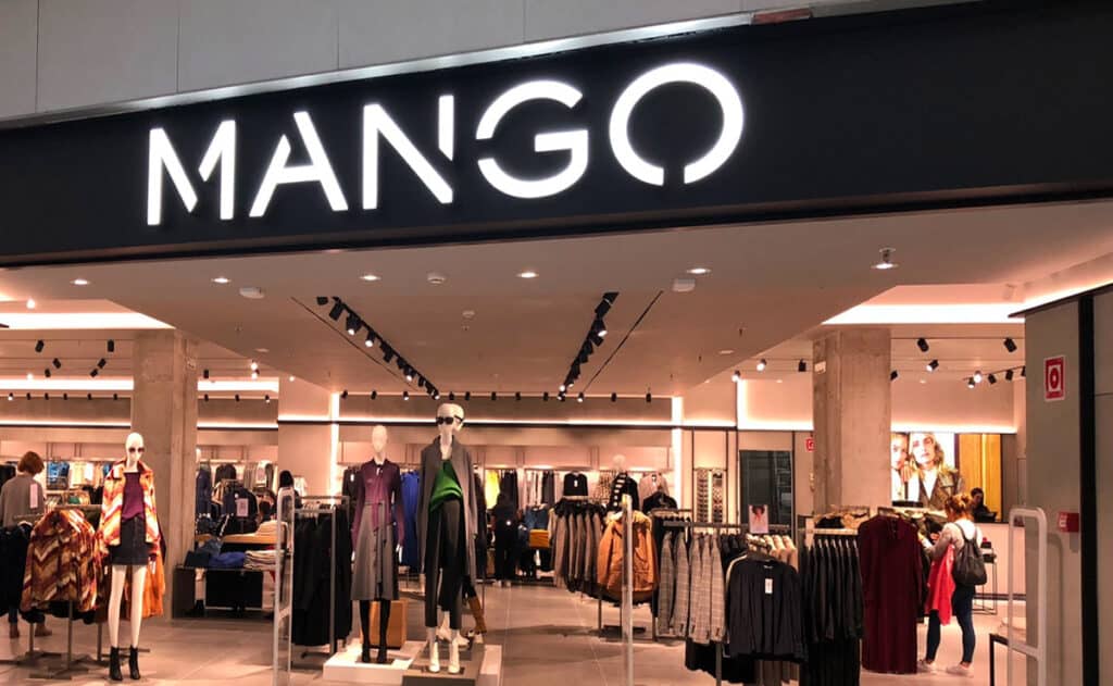 tienda de ropa mango