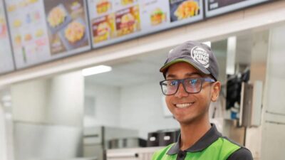 trabajador burger king