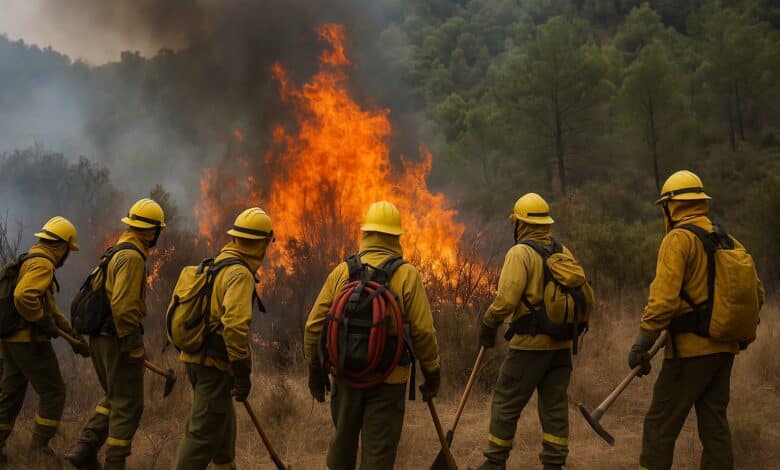 Empleo Actual para Combatir Incendios Forestales en España – Agosto 2025