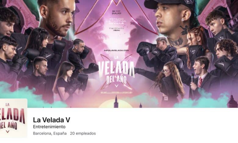 Trabaja en La Velada V: Gana 1.000€ por un día y vive el evento más épico del año